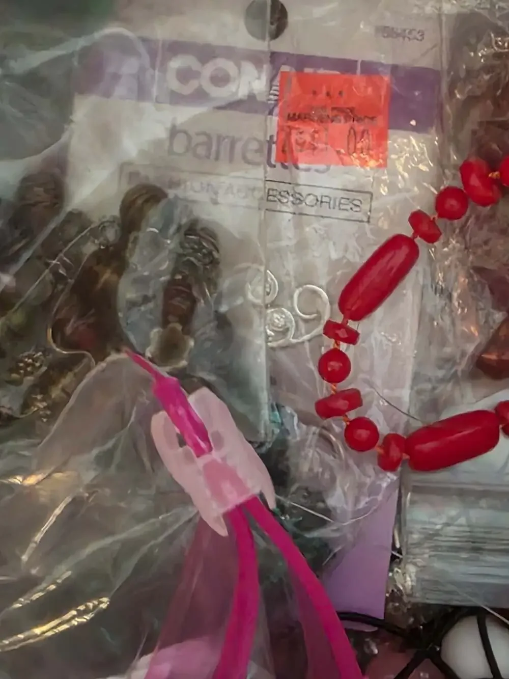 Extra Large Lot of Assorted Jewelry Crafting Beads and Accessories Mystery Box